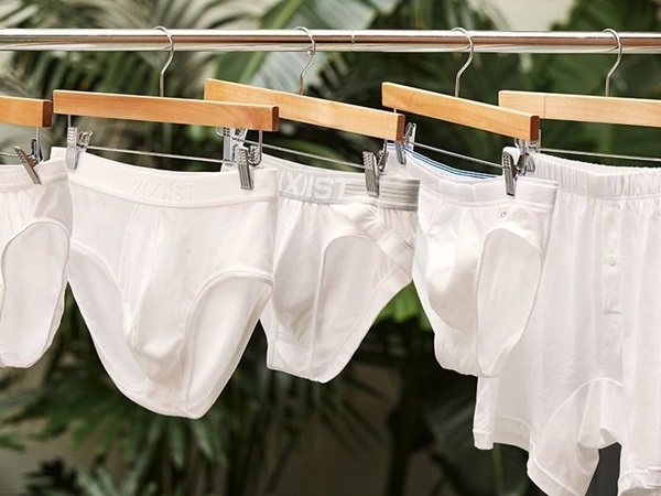 cách giặt quần lót bị nấm