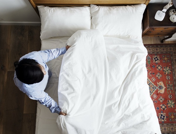giặt ruột gối bằng máy giặt