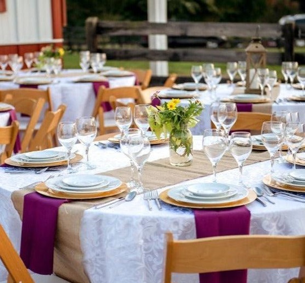 giặt sấy khăn trải bàn tiệc cưới gò vấp