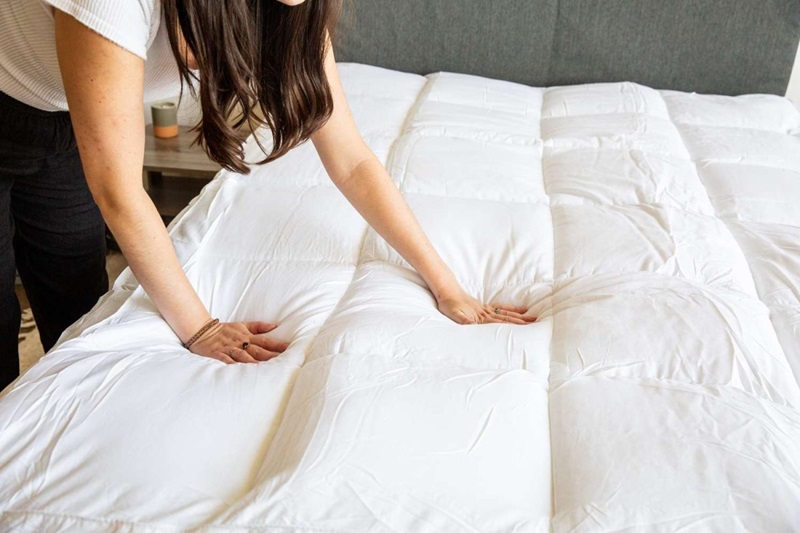 tiệm giặt nệm topper đường thông tây hội gò vấp