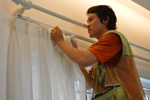 tiệm giặt rèm cửa đường nguyễn văn lượng gò vấp