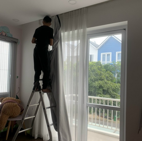 dịch vụ giặt rèm cửa tphcm