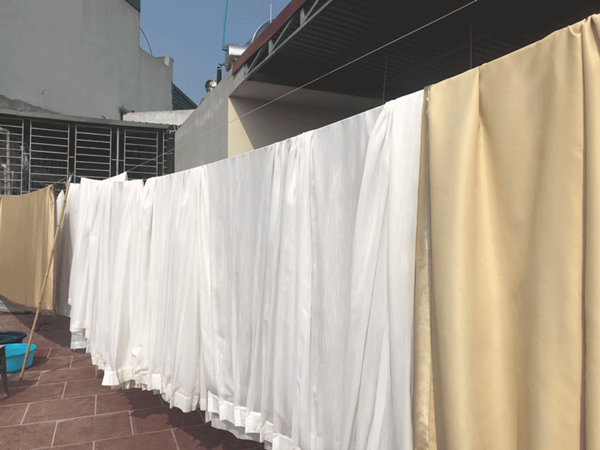 dịch vụ giặt rèm cửa tphcm