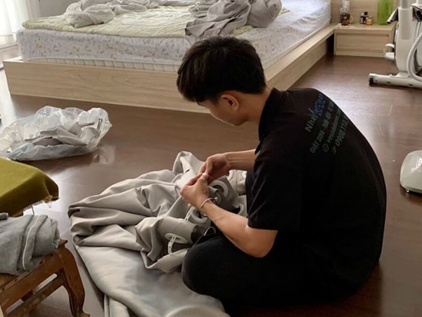 dịch vụ giặt rèm cửa tphcm