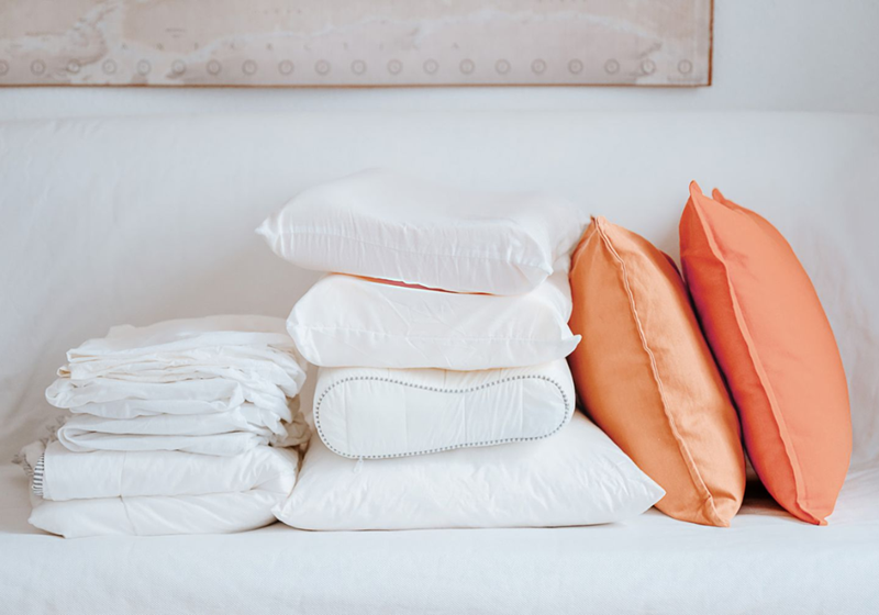 giặt gối cao su non bằng máy giặt