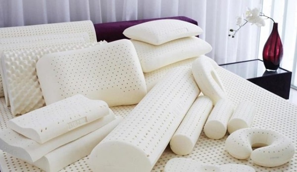 gối cao su non có giặt máy được không