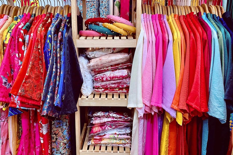 áo dài giặt máy được không