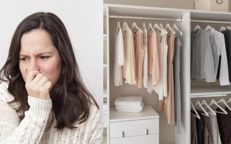 cách khử mùi hôi quần áo