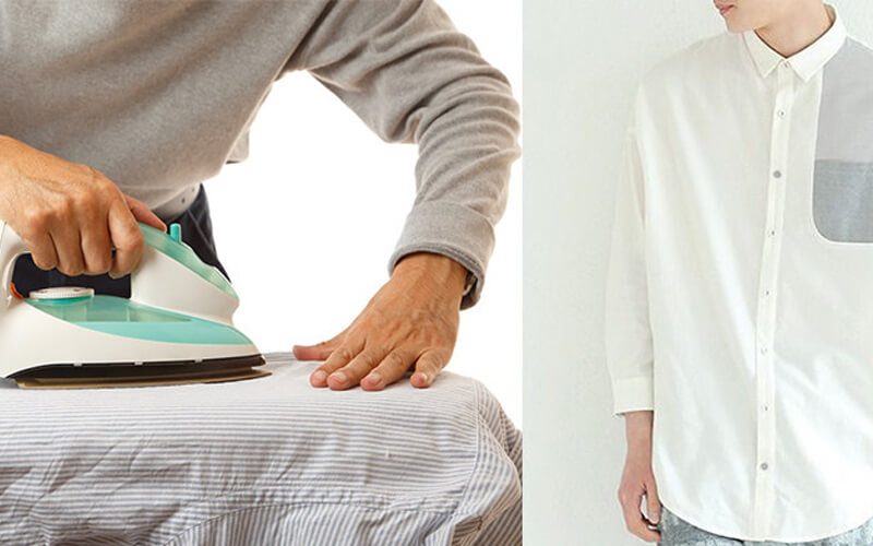 cách ủi áo sơ mi
