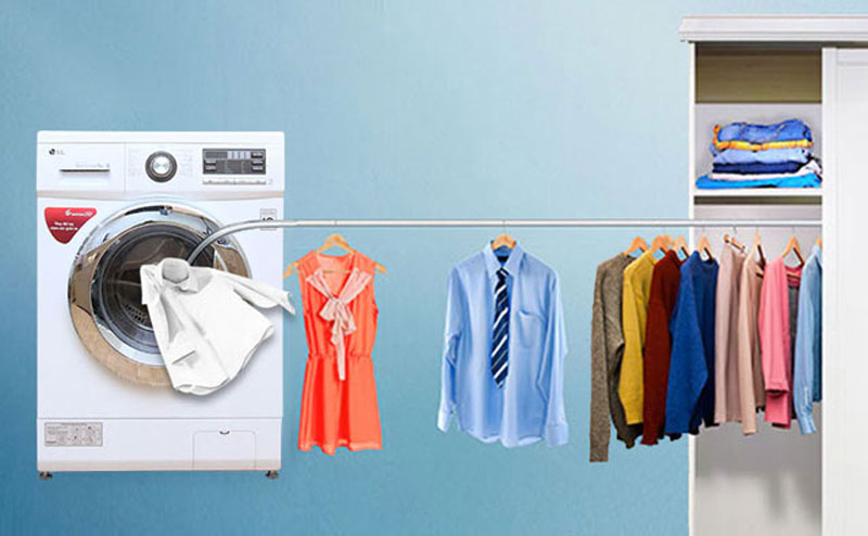 dịch vụ sấy khô quần áo