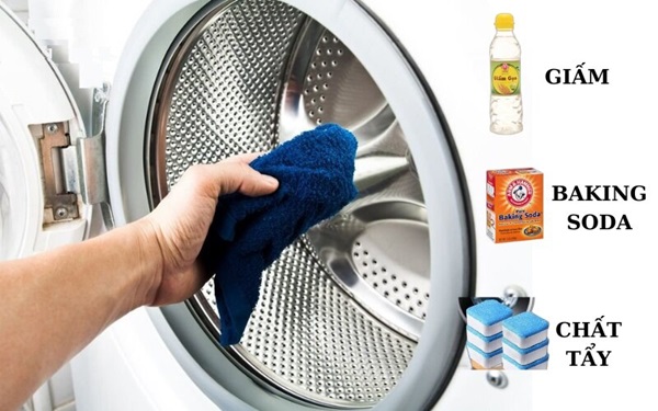 vệ sinh máy giặt lồng ngang lg