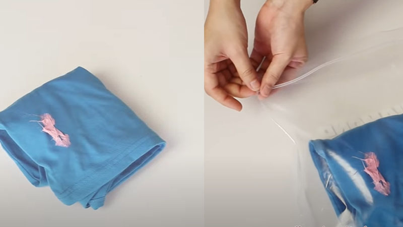 cách giặt áo bị dính kẹo cao su