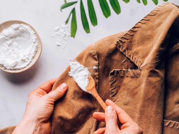 cách giặt áo khoác da lộn