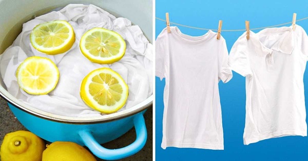 cách giặt áo trắng bị loang màu