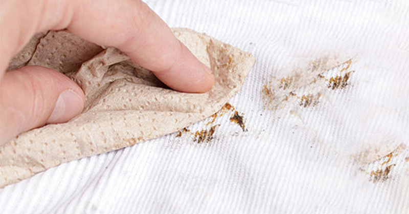 cách tẩy đồ trắng bị dính nhớt