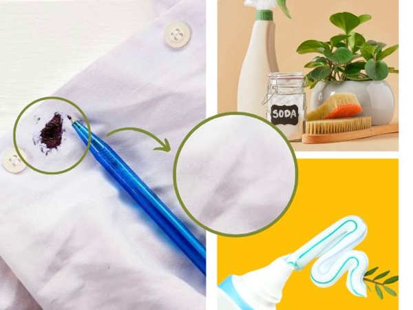 cách tẩy mực bút bi trên áo trắng