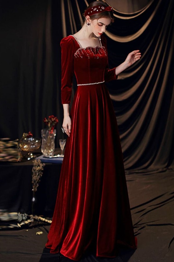 giặt hấp đầm dự tiệc