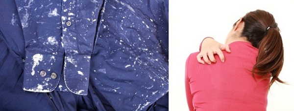 cách xử lý quần áo bị đóng cặn bột giặt