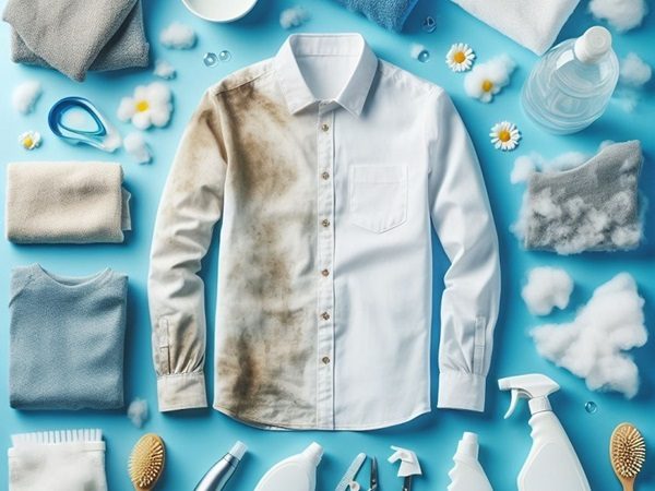 cách tẩy vết dầu mỡ trên quần áo