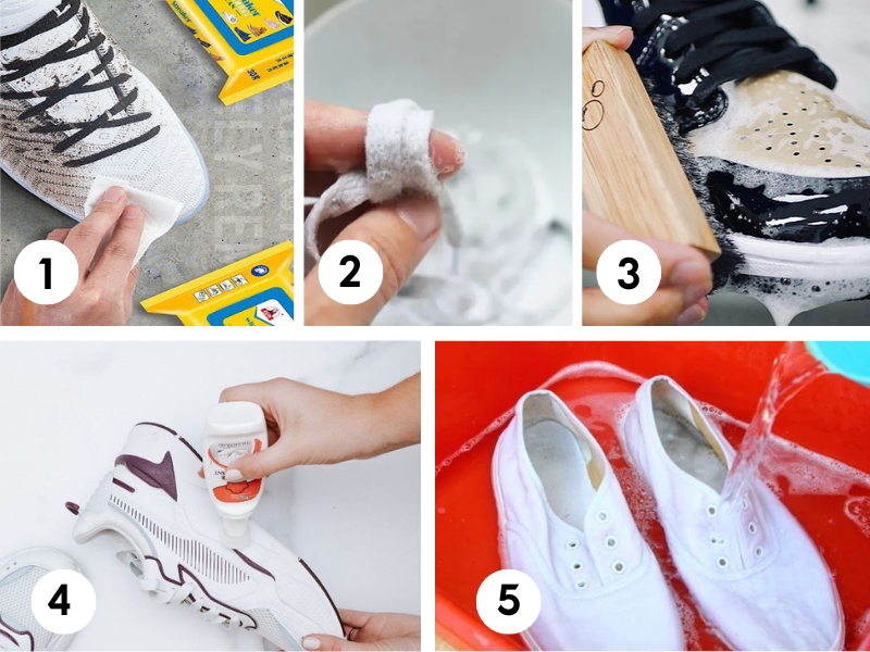 cách giặt giày skechers tại tiệm giặt giày khu công nghiệp vsip quảng ngãi