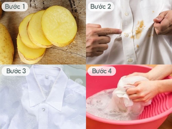 tẩu áo trắng bị loang màu