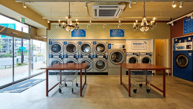 cửa hàng giặt quần áo gần đây