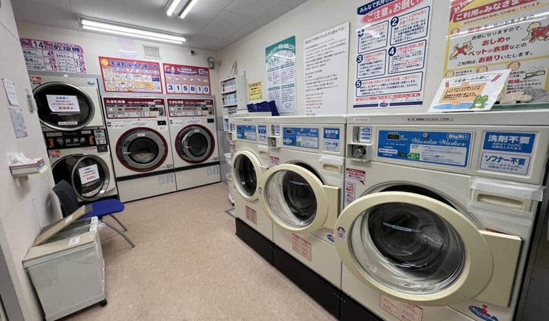 tiệm giặt sấy có sạch không