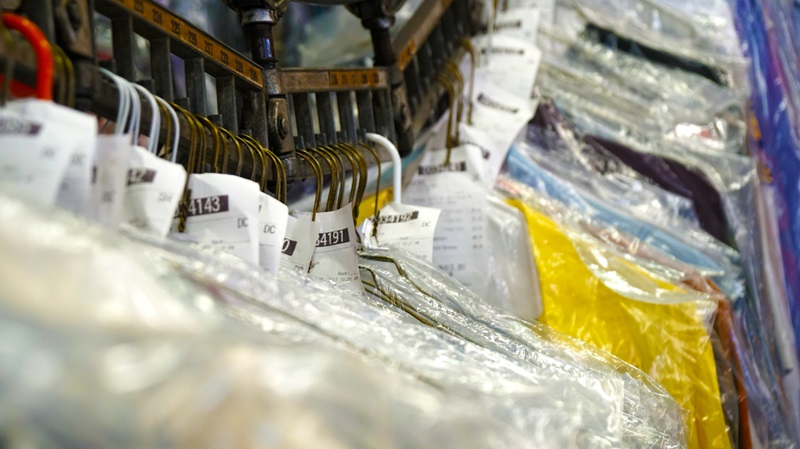 dịch vụ sấy khô quần áo