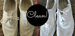 đế giày cao su bị ố vàng